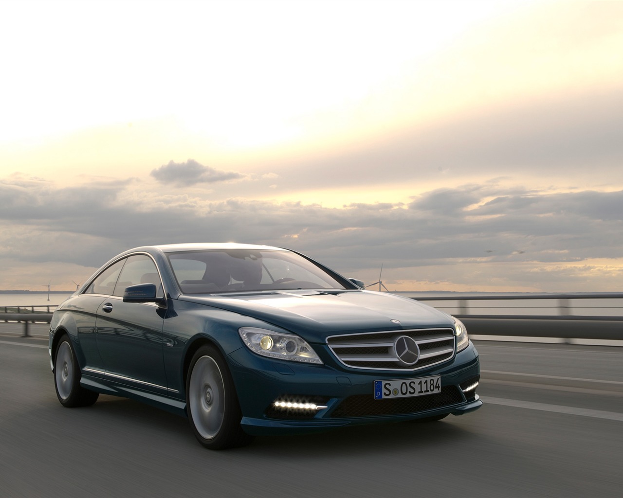 Mercedes-Benz CL500 4MATIC - 2010 奔馳 #8 - 1280x1024