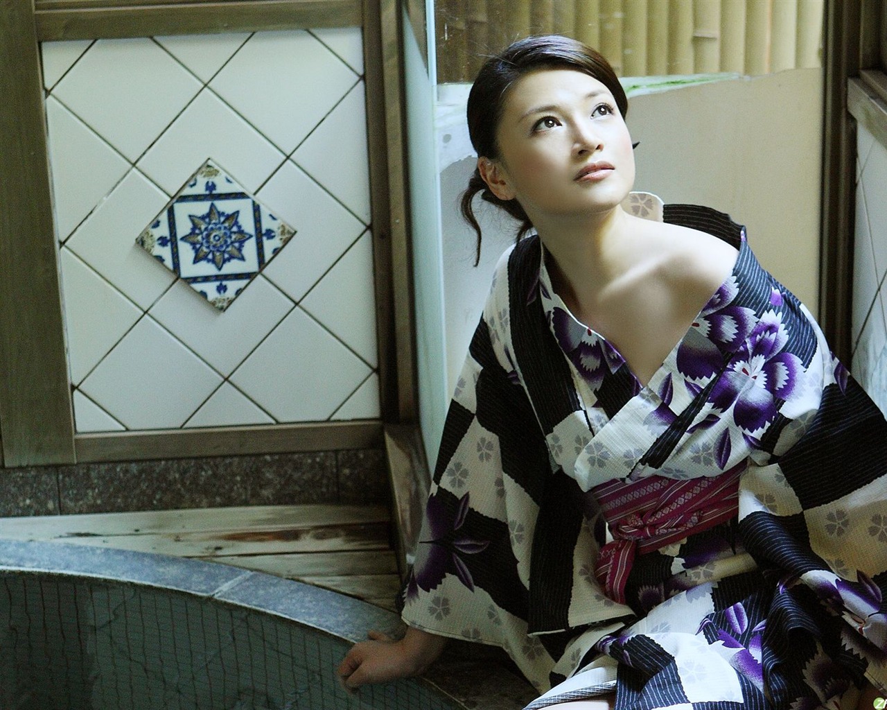 Shimazaki Wakako krásnou tapetu #16 - 1280x1024