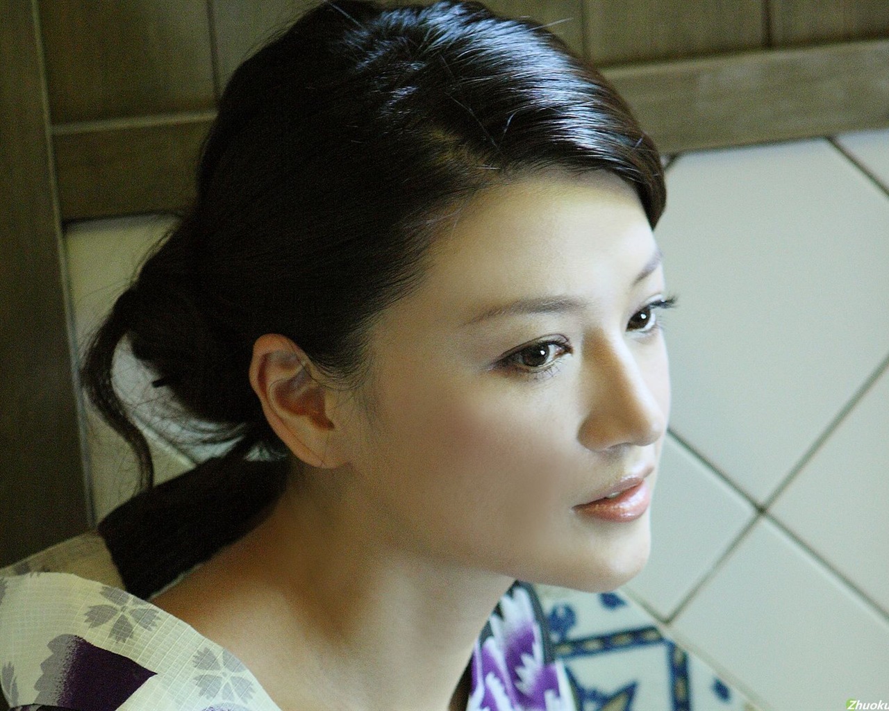 Shimazaki Wakako krásnou tapetu #18 - 1280x1024