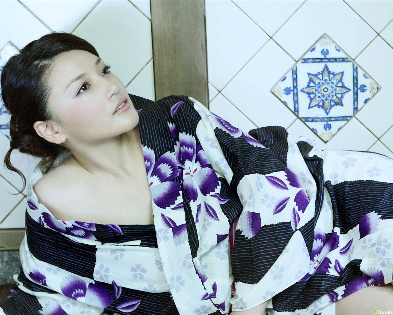 Shimazaki Wakako krásnou tapetu #19 - 1280x1024