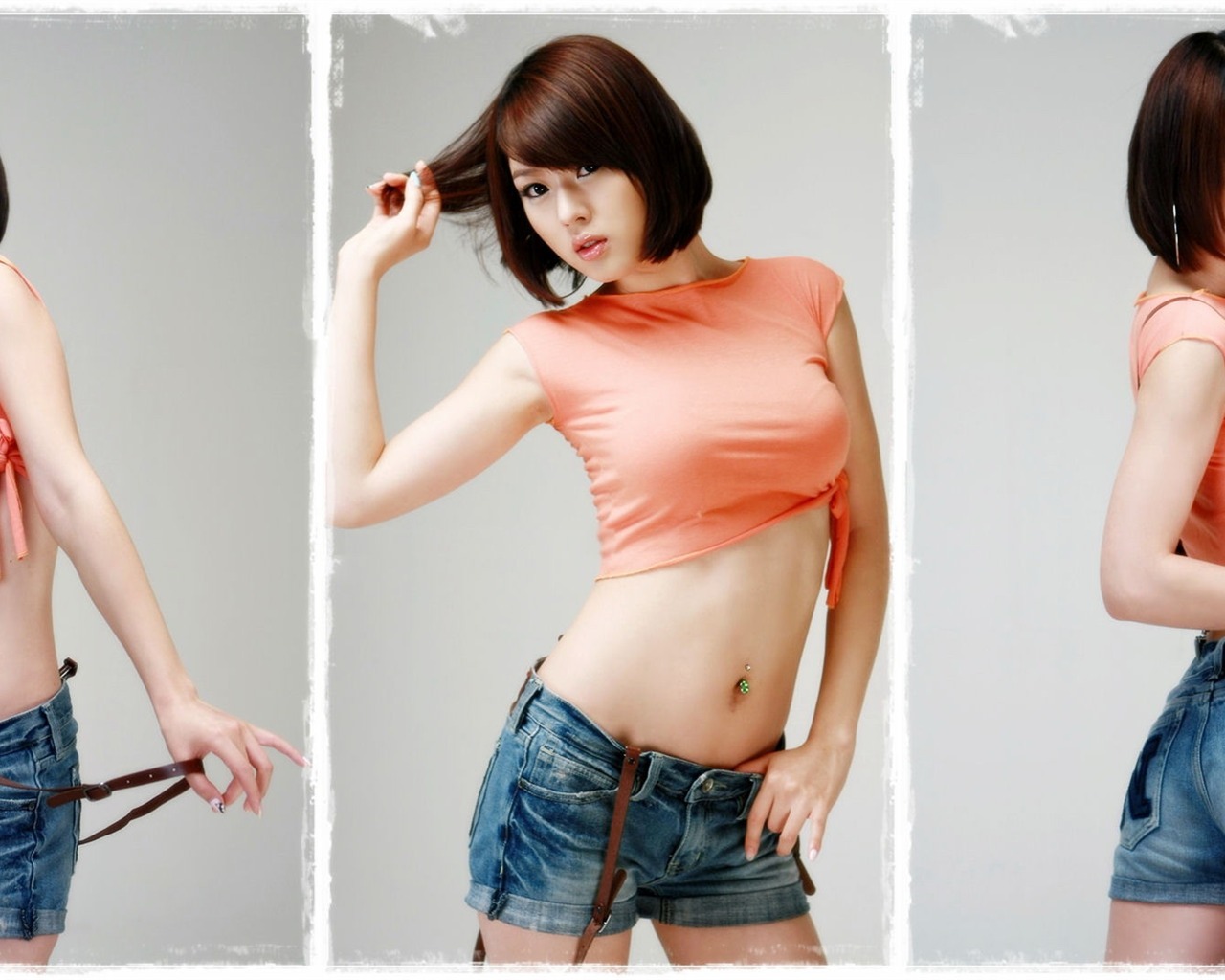 Korejský autosalonu model Hwang Mi Hee Song & Jina #13 - 1280x1024