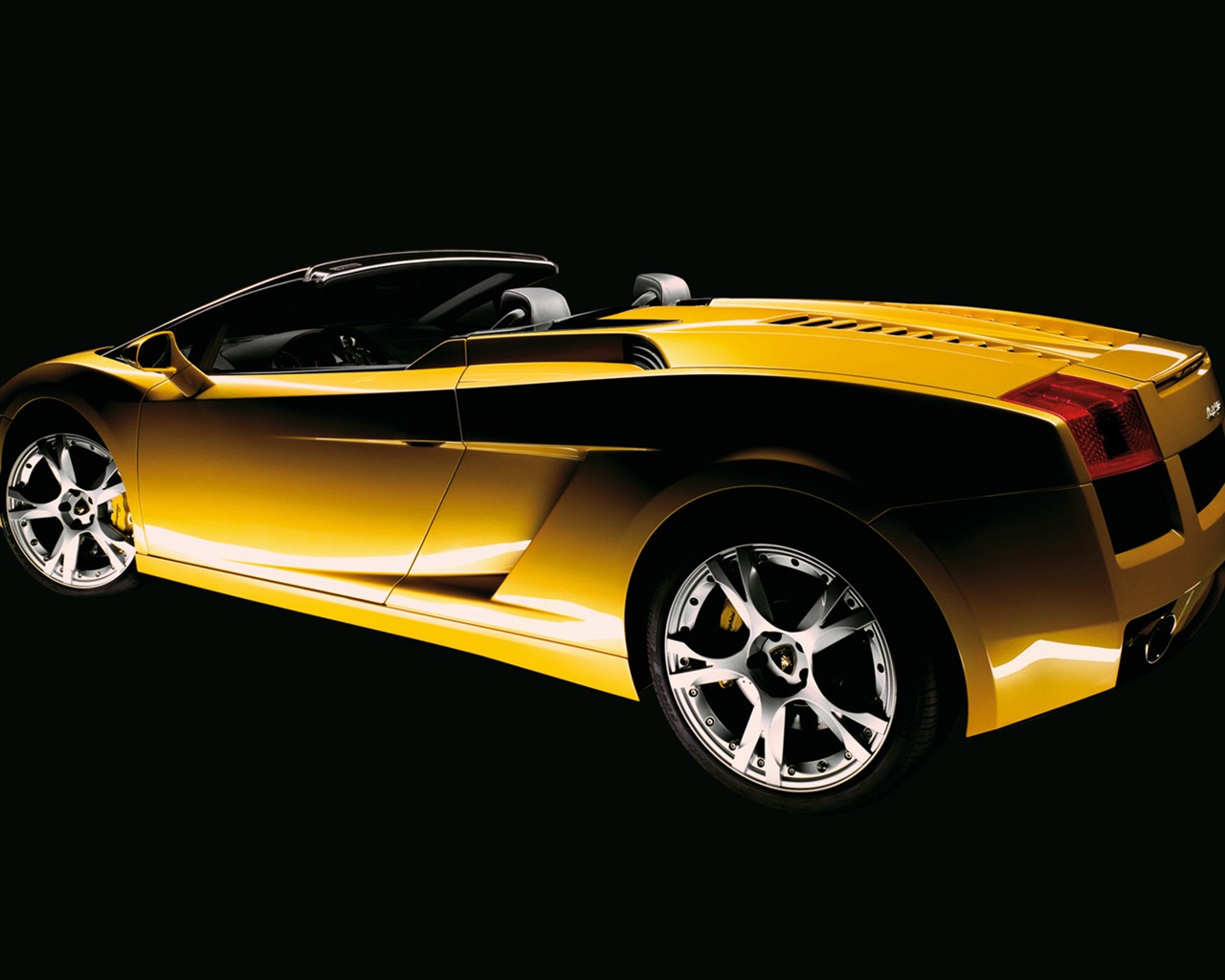 Lamborghini Gallardo Spyder - 2005 兰博基尼4 - 1280x1024