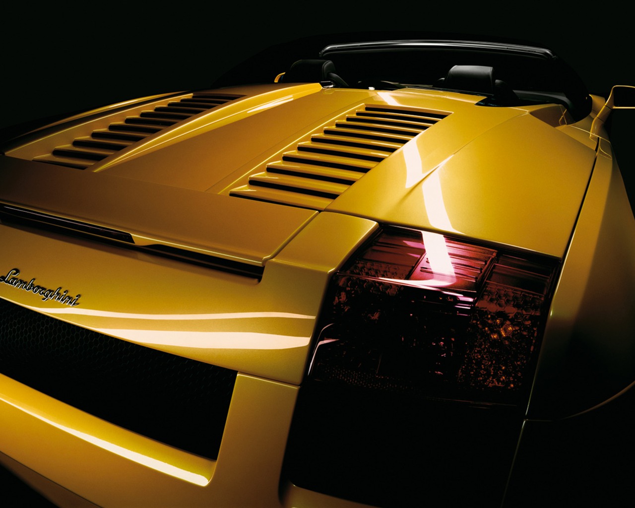 Lamborghini Gallardo Spyder - 2005 兰博基尼6 - 1280x1024