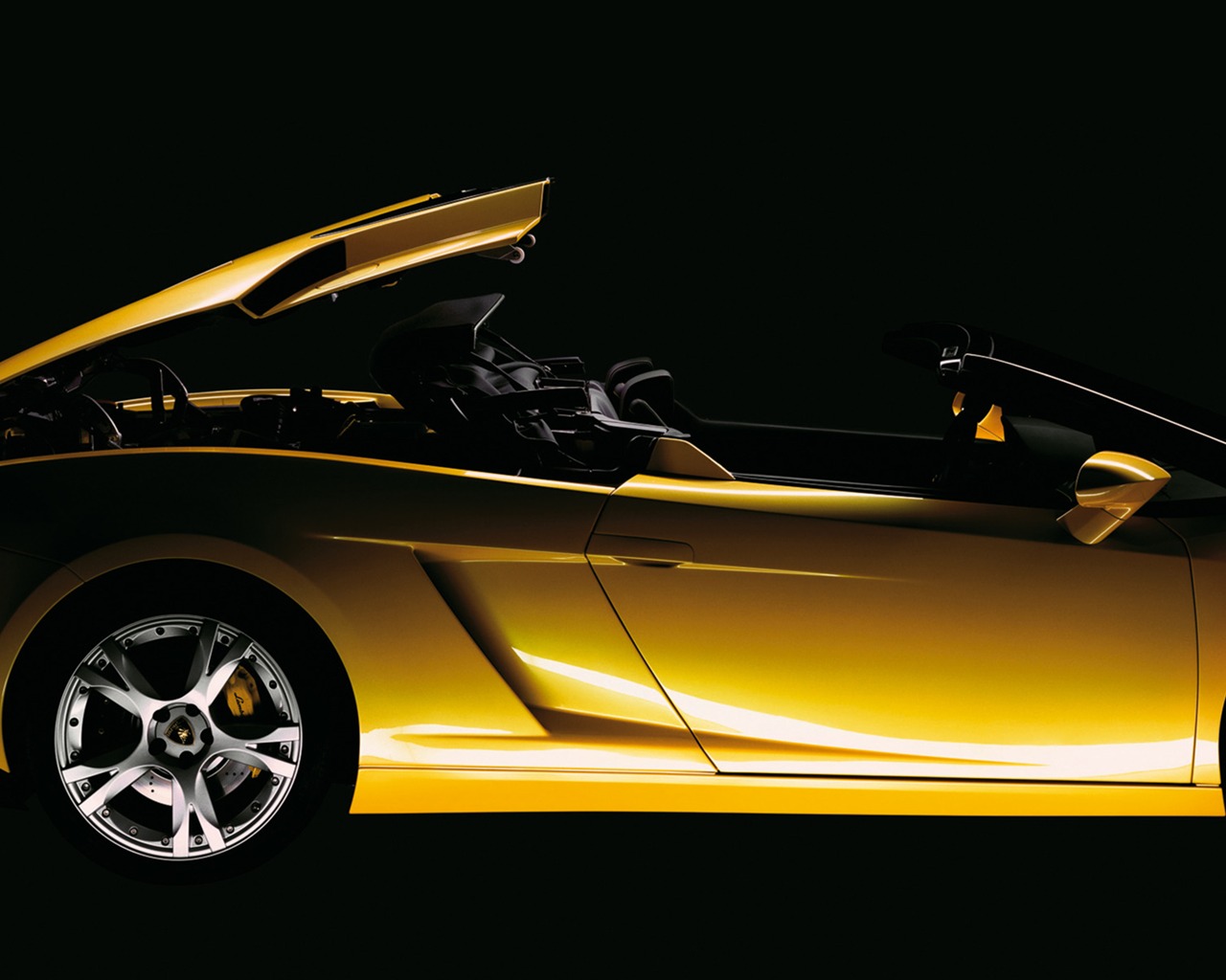 Lamborghini Gallardo Spyder - 2005 HD tapetu #7 - 1280x1024