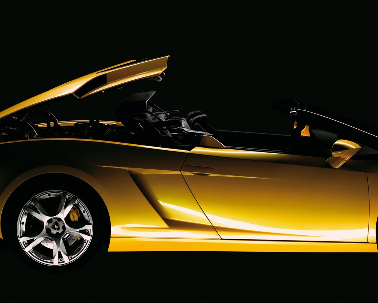 Lamborghini Gallardo Spyder - 2005 HD Wallpaper #7 - 1280x1024