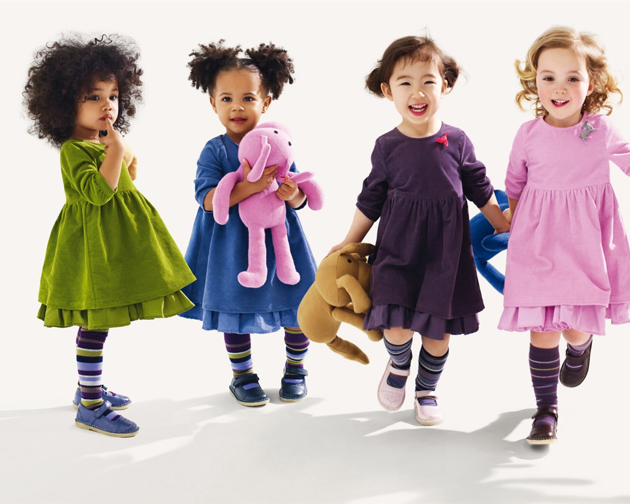 Colorful Children's Fashion Wallpaper (3) #10 - 1280x1024
