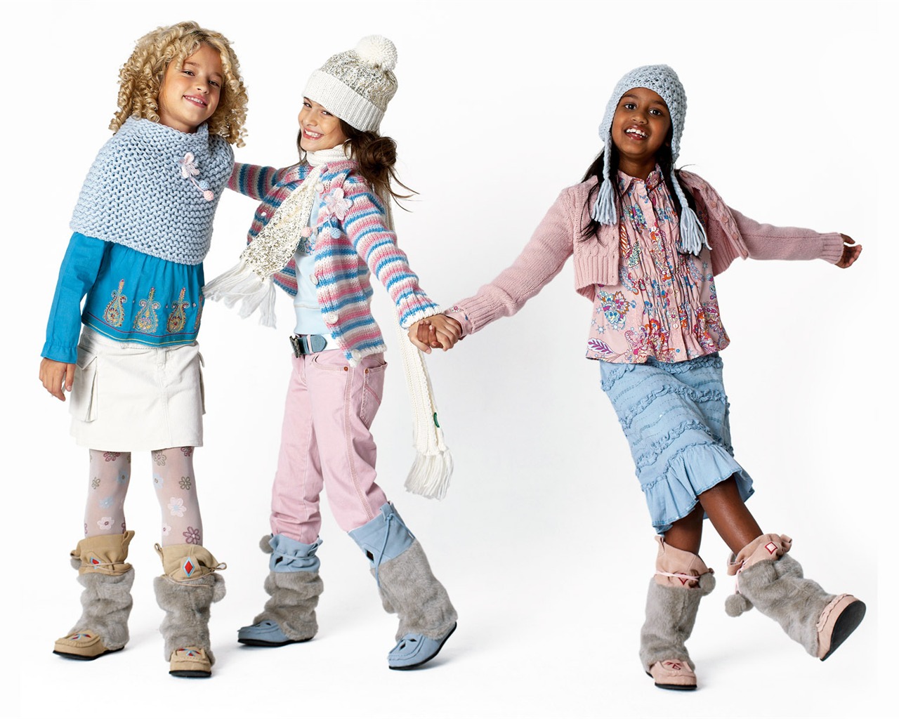 Colorful Children's Fashion Wallpaper (3) #14 - 1280x1024