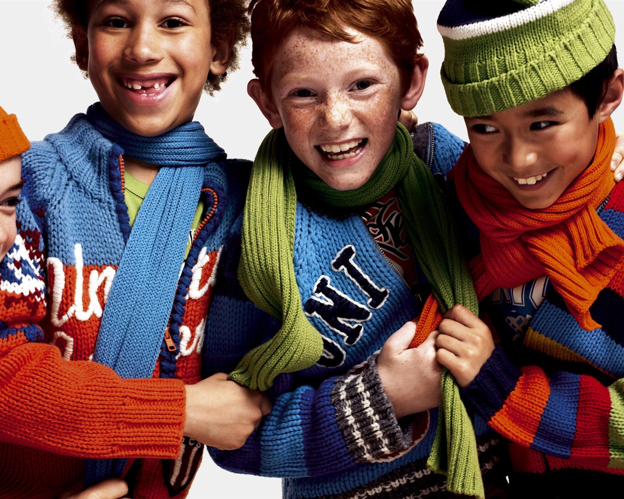 Colorful Children's Fashion Wallpaper (3) #20 - 1280x1024