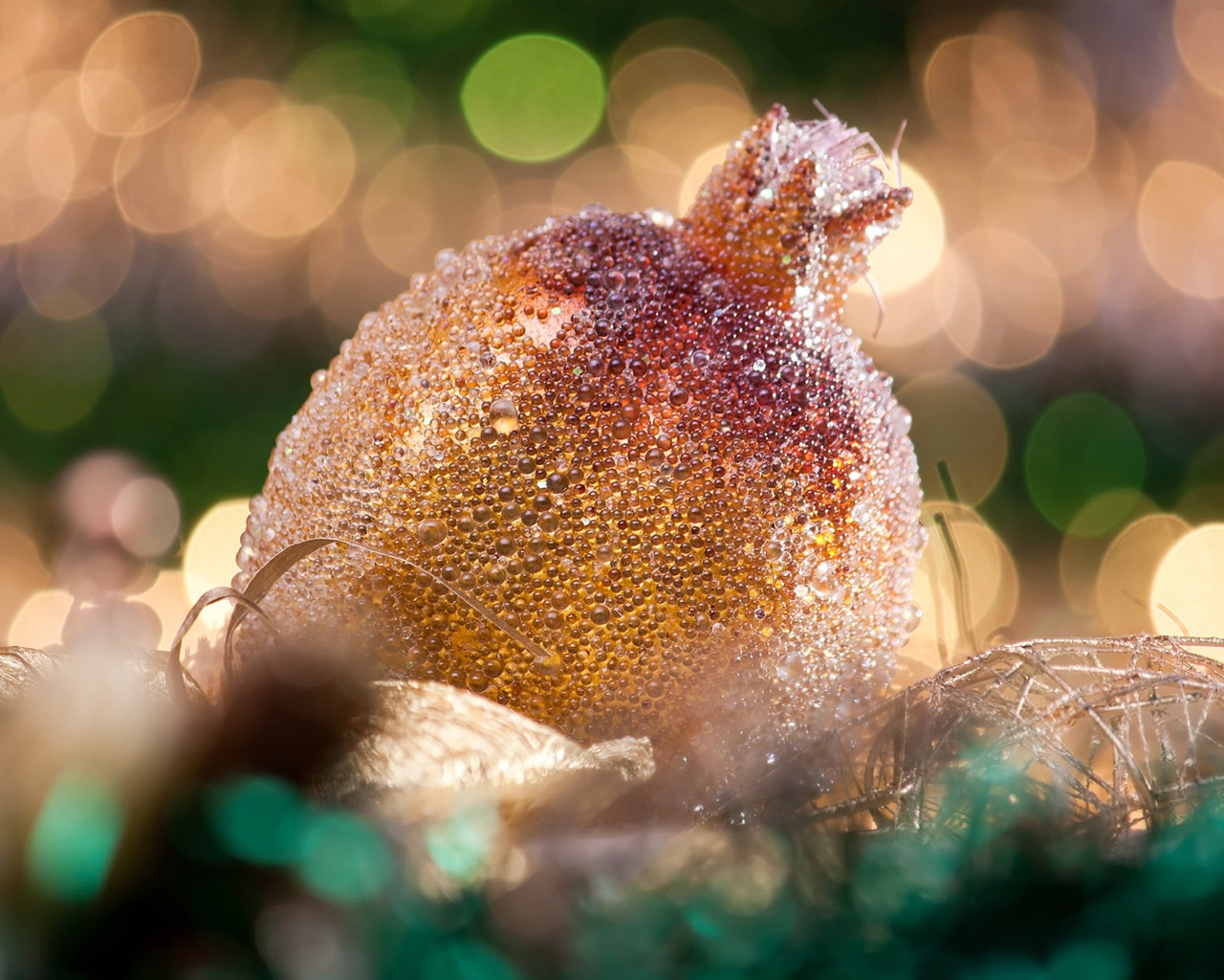 Boules de Noël fonds d'écran (6) #15 - 1280x1024