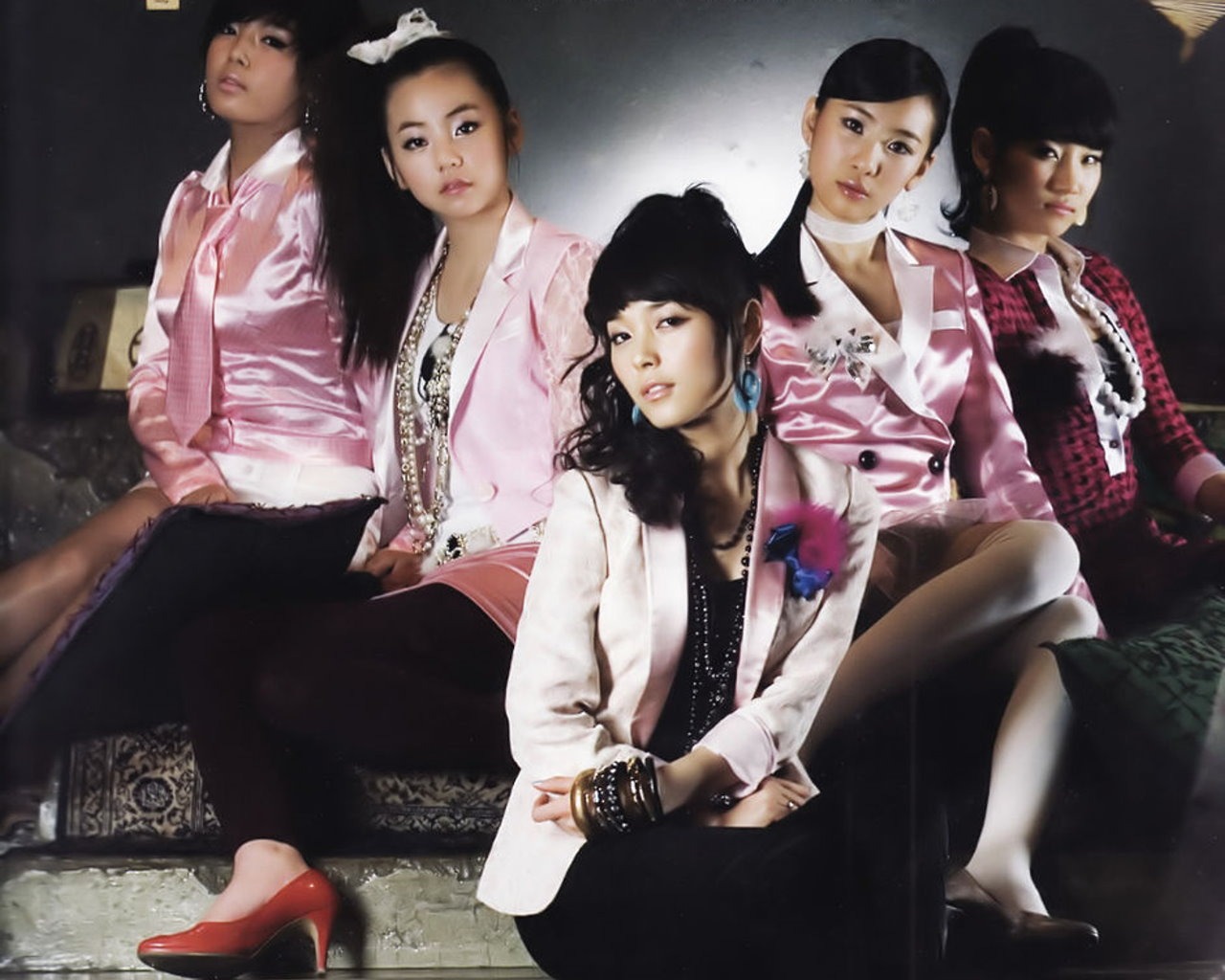 Wonder Girls Korejština krásu portfolio #3 - 1280x1024