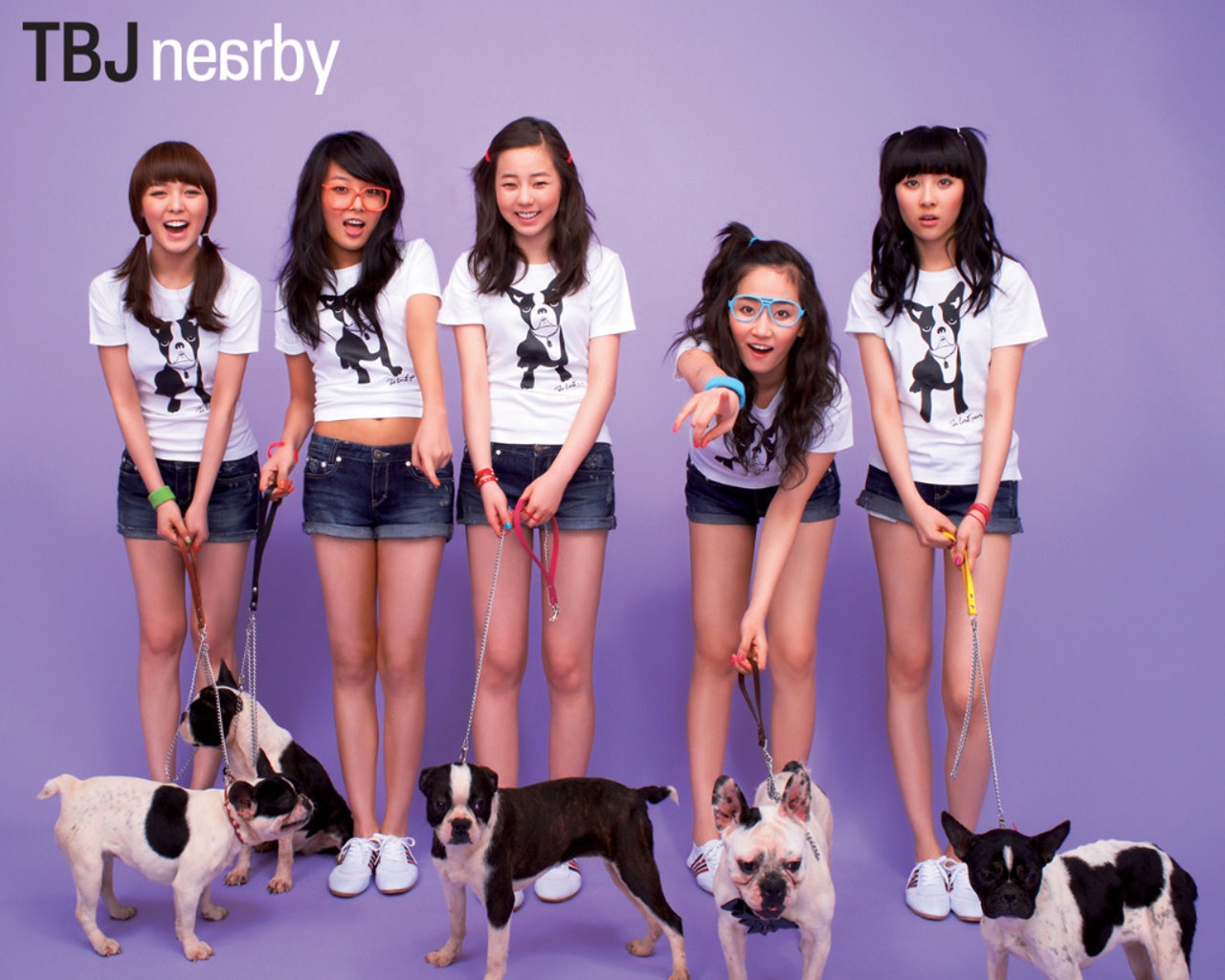 Wonder Girls Korejština krásu portfolio #7 - 1280x1024