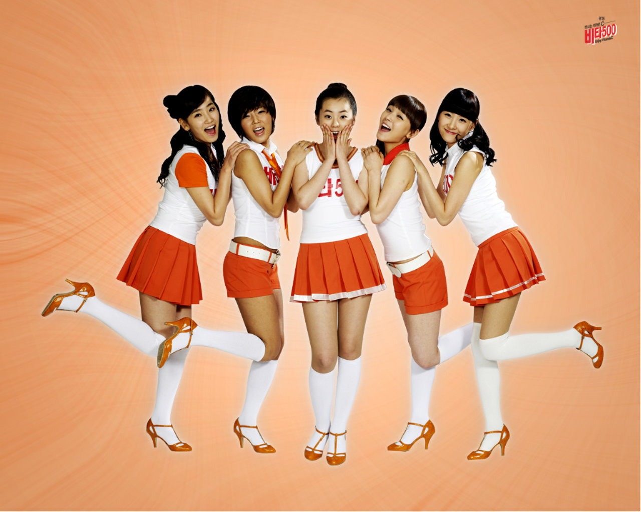 Wonder Girls Korejština krásu portfolio #12 - 1280x1024