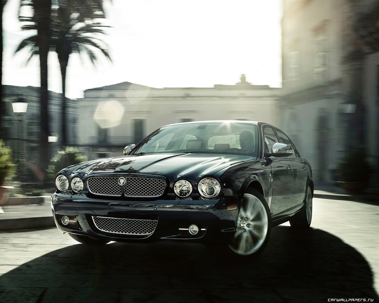 Jaguar XJ Portfolio - 2009 fonds d'écran HD #2 - 1280x1024