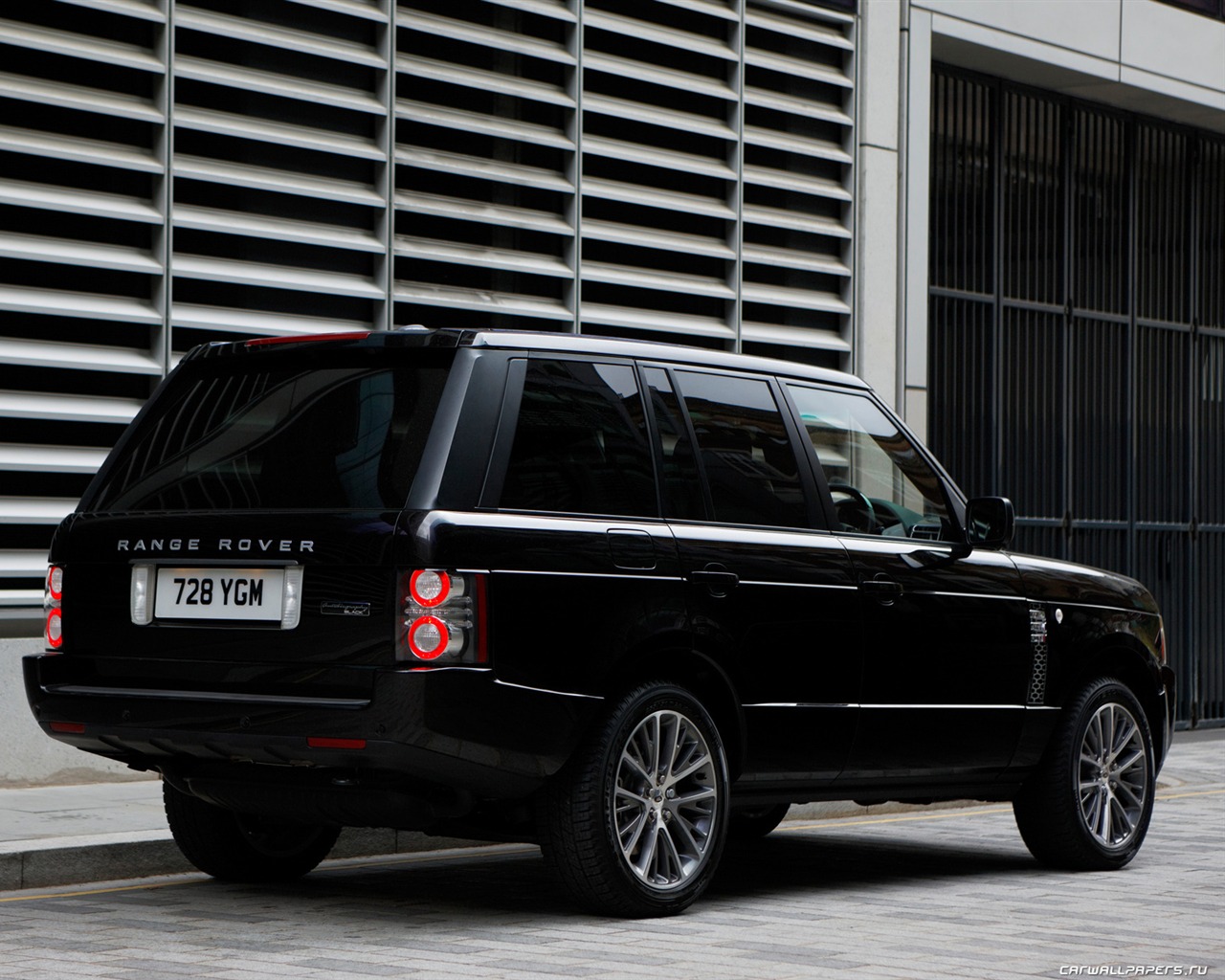 Land Rover Range Rover Black Edition - 2011 fonds d'écran HD #4 - 1280x1024