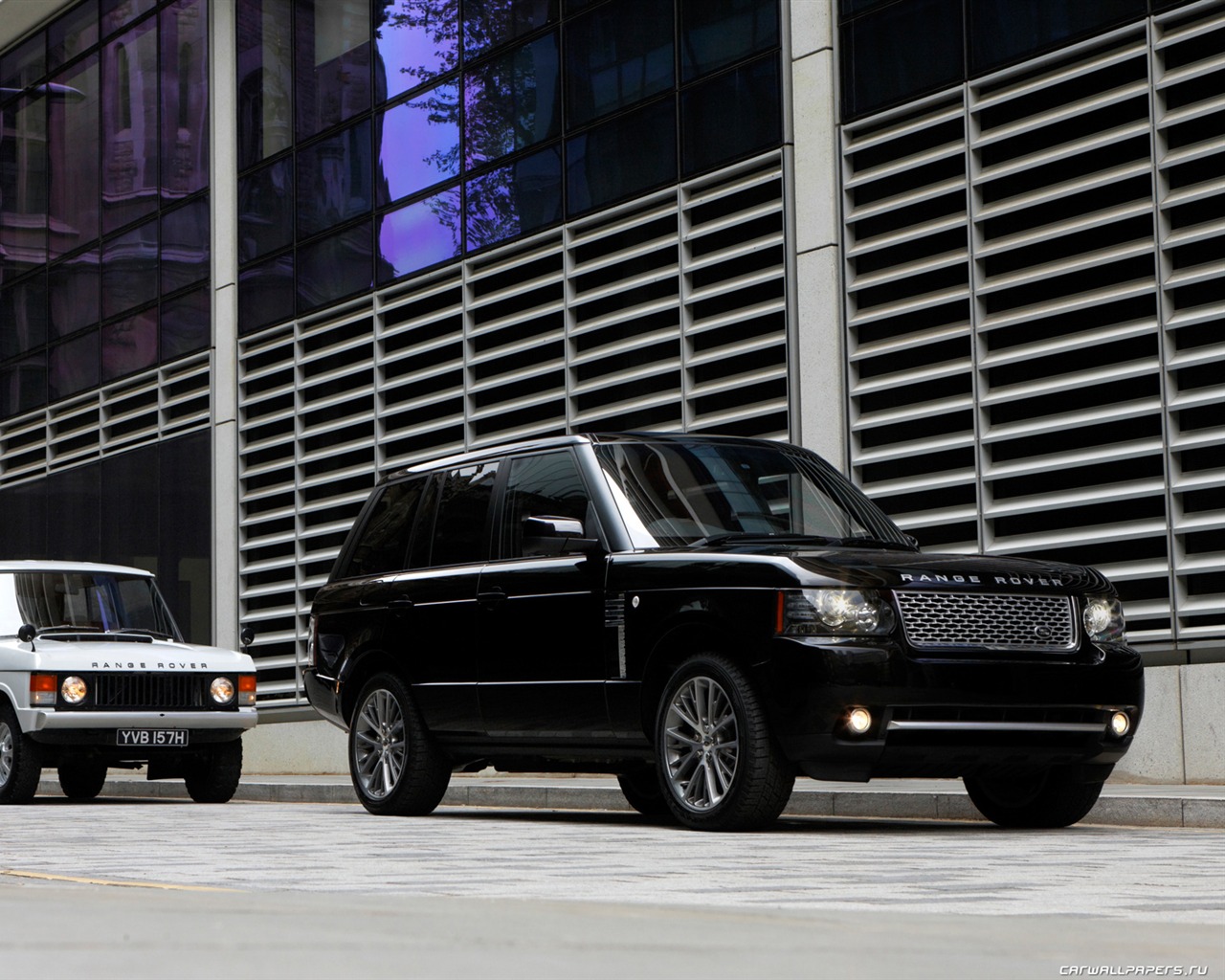 Land Rover Range Rover Black Edition - 2011 fonds d'écran HD #6 - 1280x1024