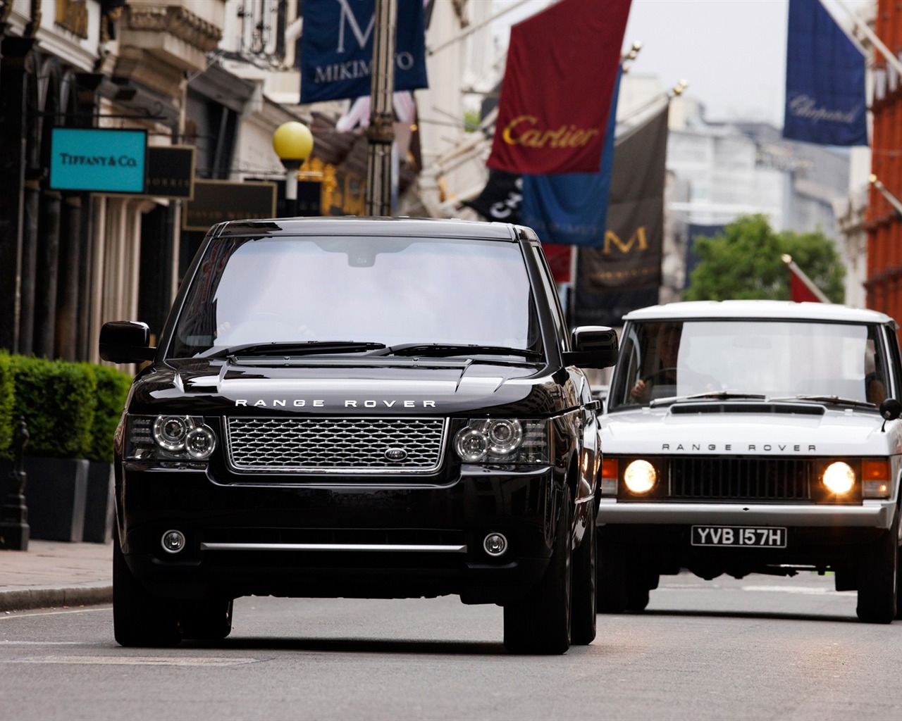 Land Rover Range Rover Negro Edición - 2011 fondos de escritorio de alta definición #13 - 1280x1024