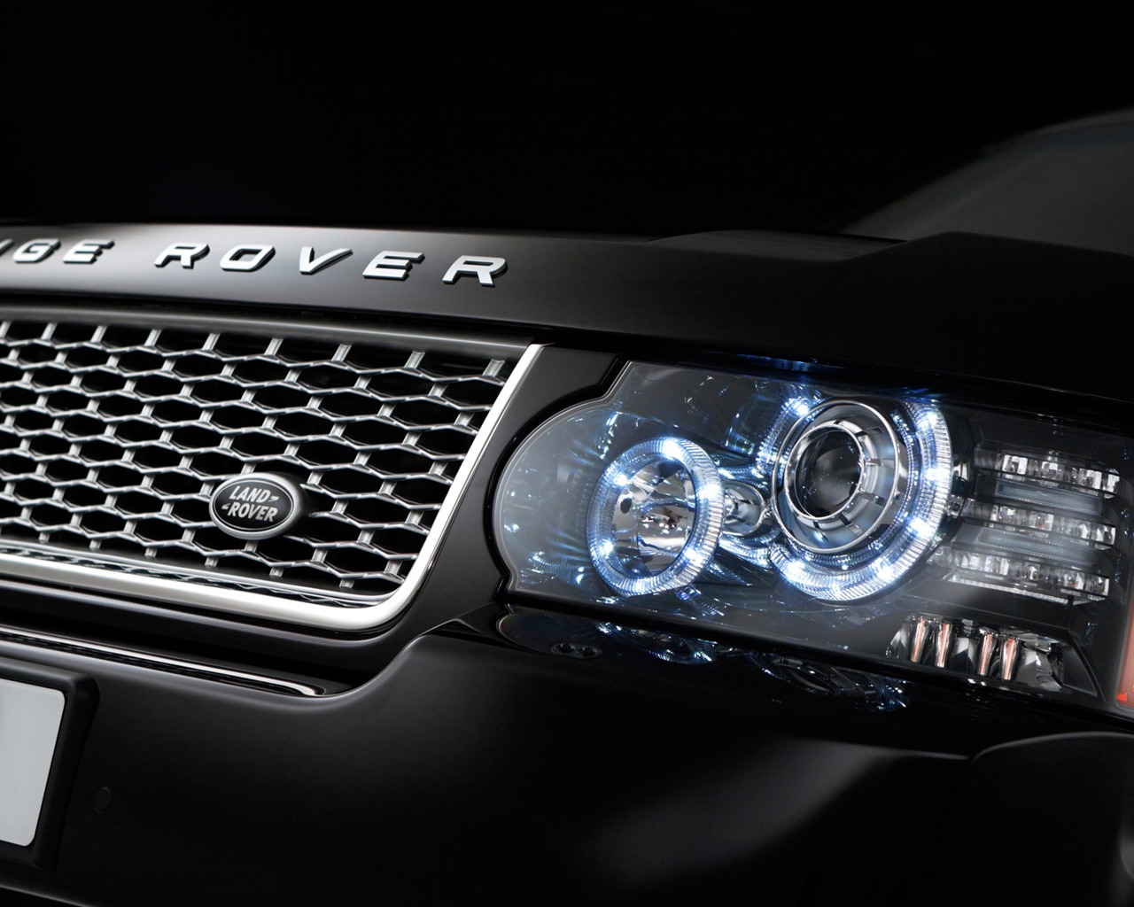 Land Rover Range Rover Black Edition - 2011 HD wallpaper #20 - 1280x1024