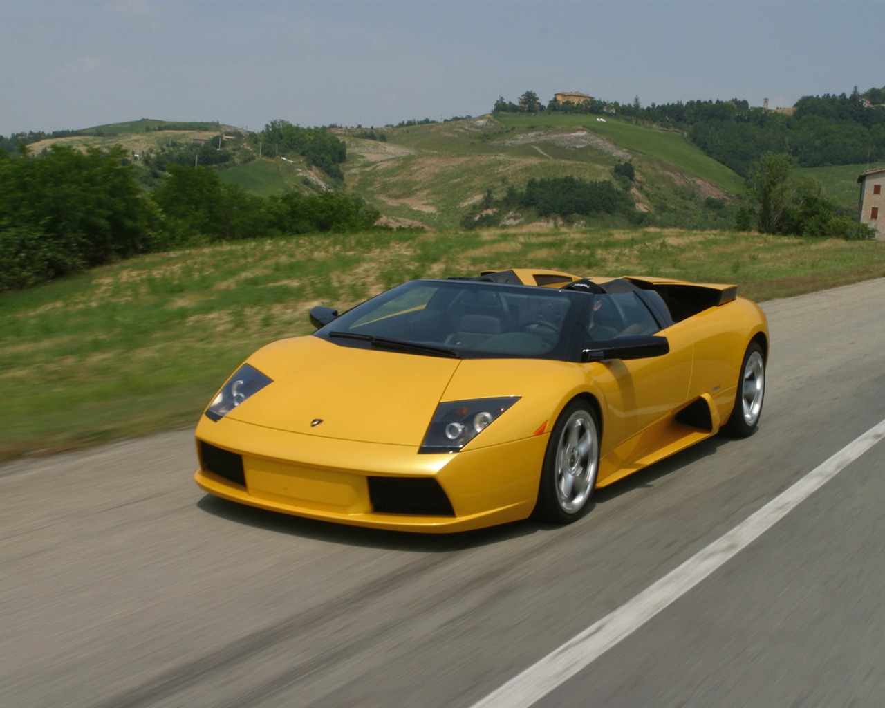 Lamborghini Murcielago Roadster - 2004 HD Wallpaper #2 - 1280x1024