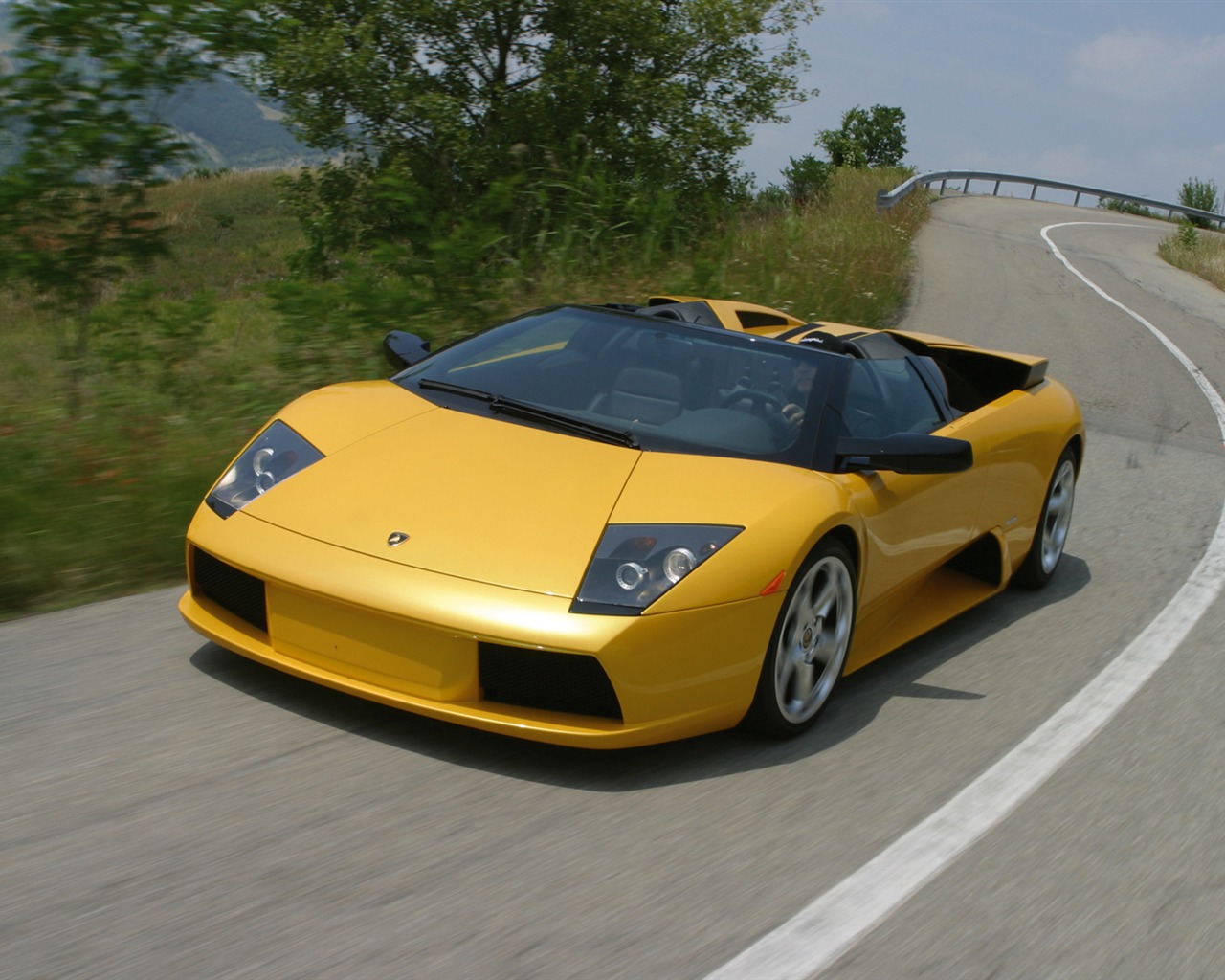 Lamborghini Murcielago Roadster - 2004 兰博基尼3 - 1280x1024