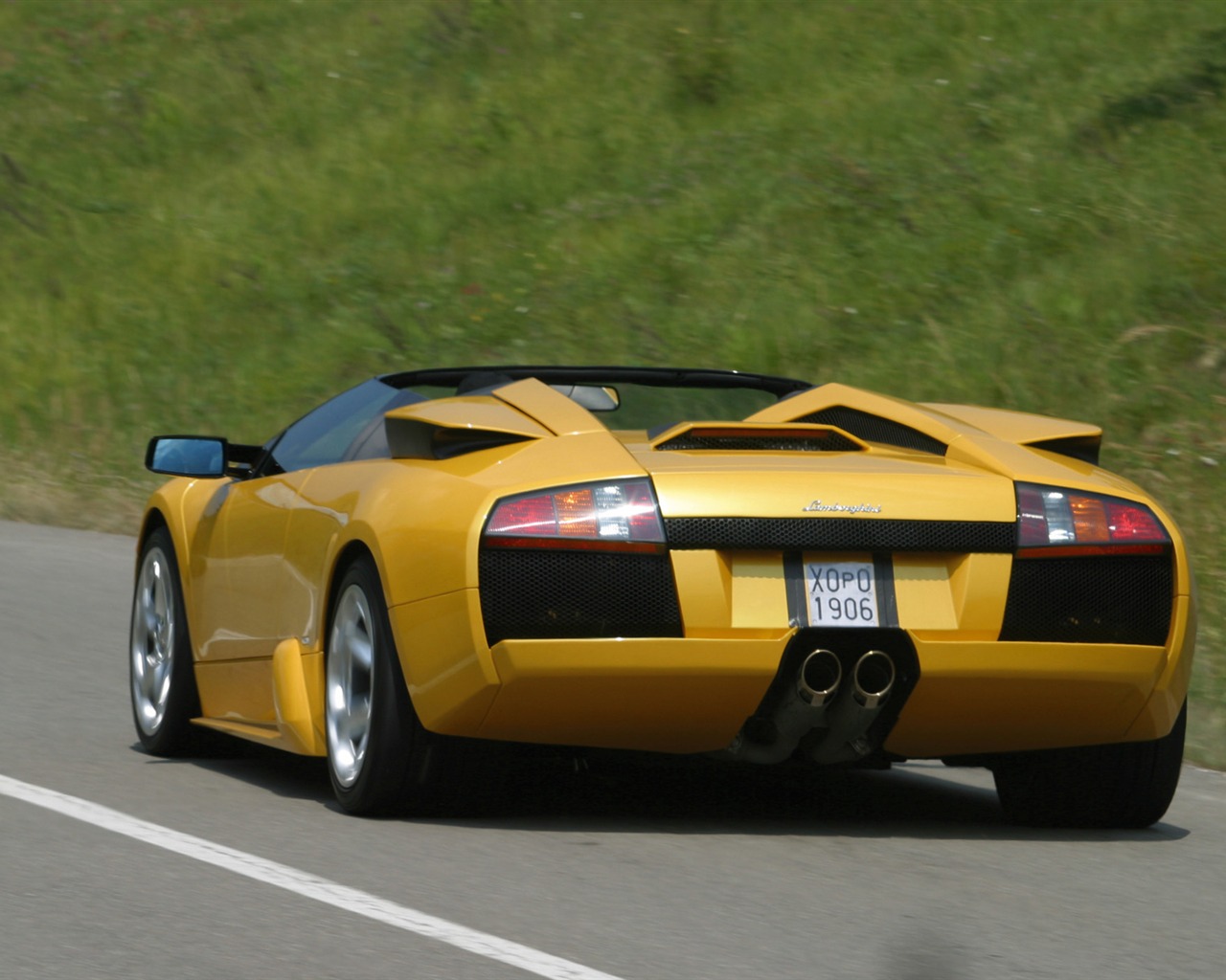 Lamborghini Murcielago Roadster - 2004 fonds d'écran HD #9 - 1280x1024