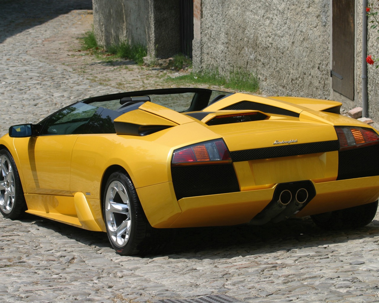 Lamborghini Murcielago Roadster - 2004 HD обои #16 - 1280x1024