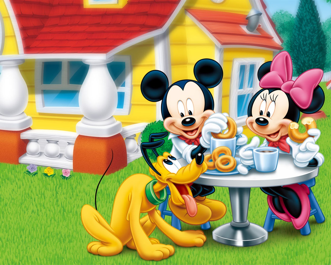 Fondo de pantalla de dibujos animados de Disney Mickey (1) #10 - 1280x1024