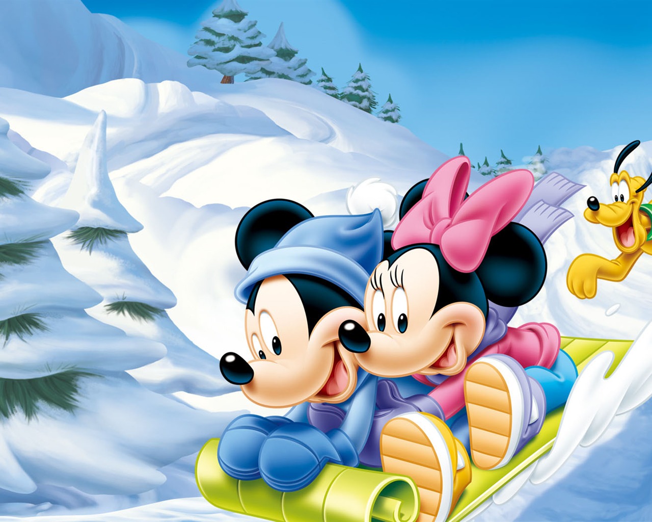 Fondo de pantalla de dibujos animados de Disney Mickey (1) #20 - 1280x1024