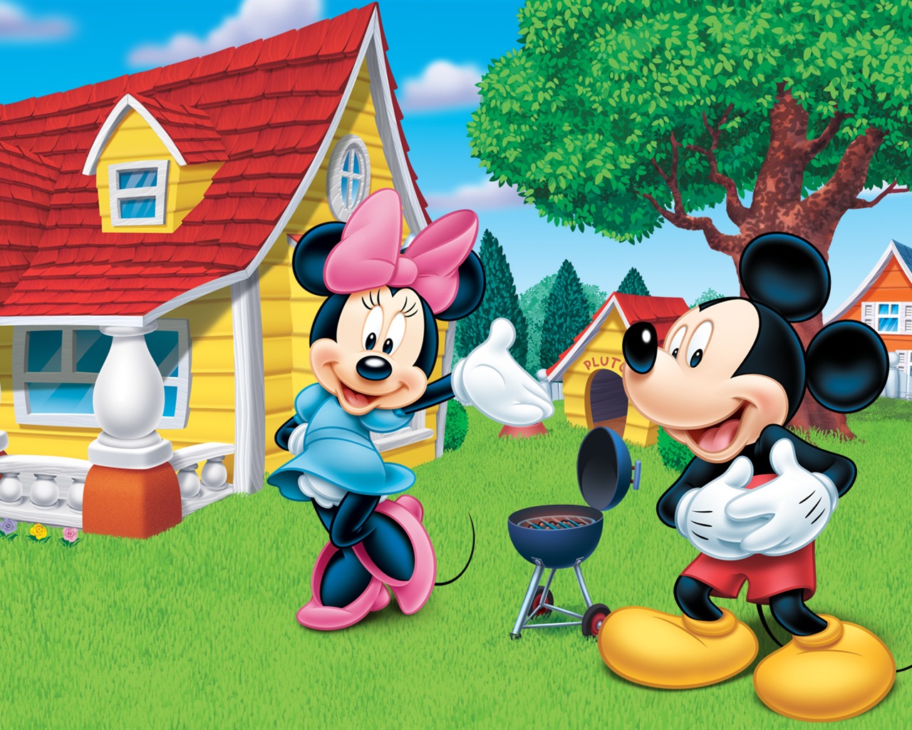 Disney karikatury Mickey tapety (2) #2 - 1280x1024