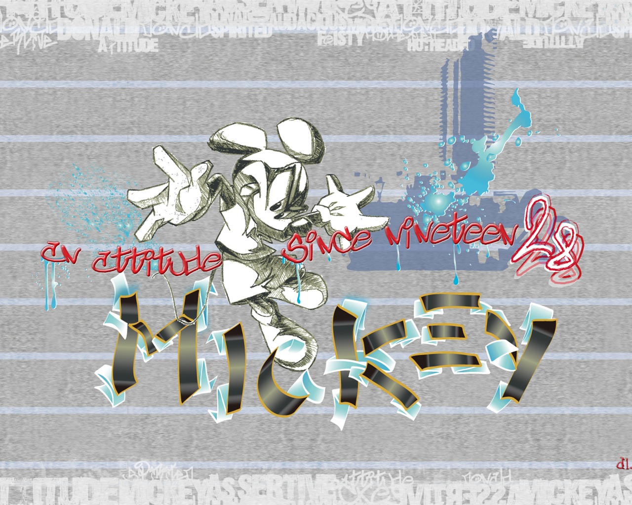 Disney cartoon Mickey Wallpaper (3) #12 - 1280x1024