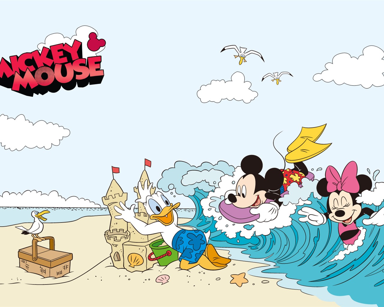 Disney cartoon Mickey Wallpaper (3) #15 - 1280x1024