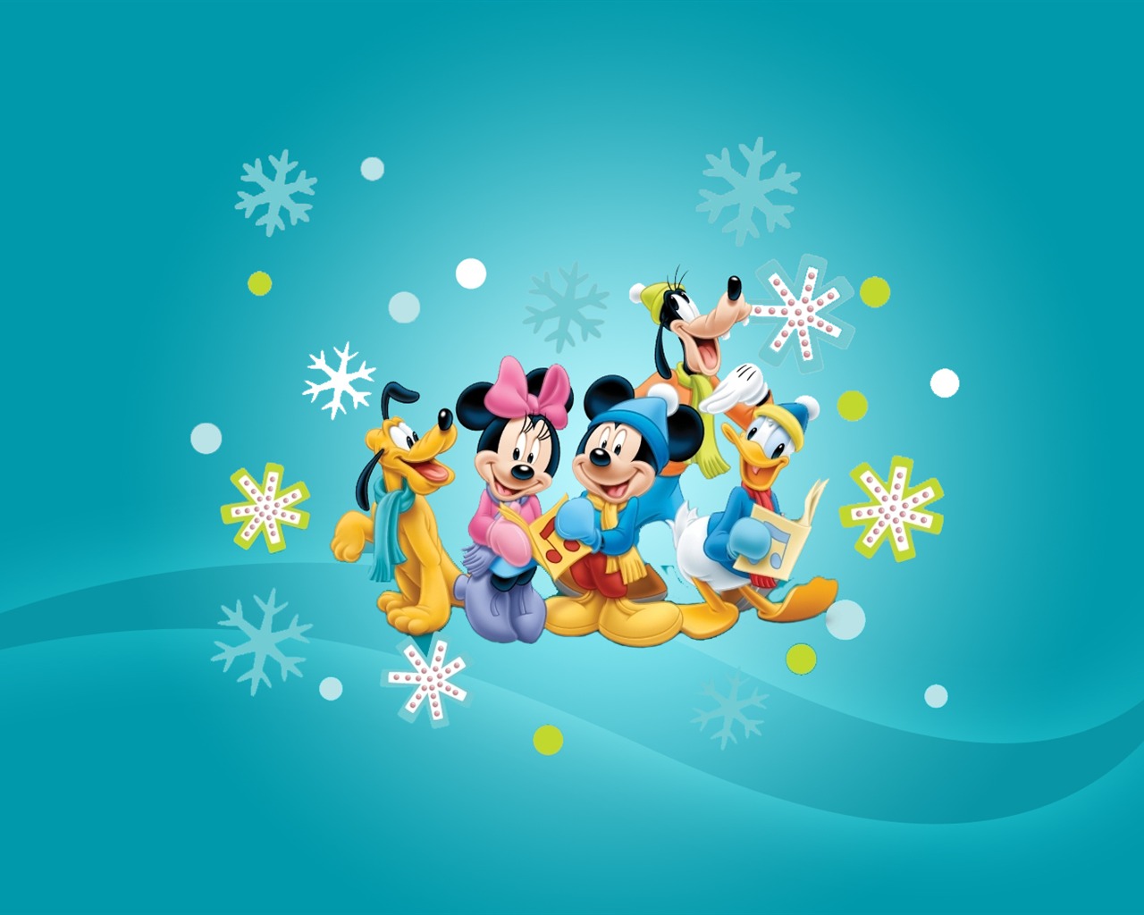 Fondo de pantalla de dibujos animados de Disney Mickey (4) #4 - 1280x1024