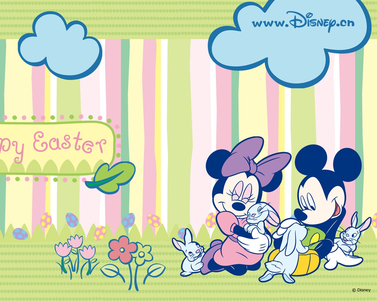 Disney cartoon Mickey Wallpaper (4) #13 - 1280x1024