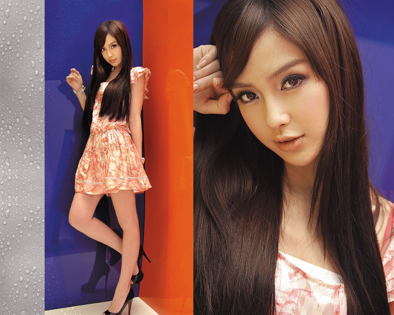 AngelaBaby Yang beau fond d'écran #6 - 1280x1024