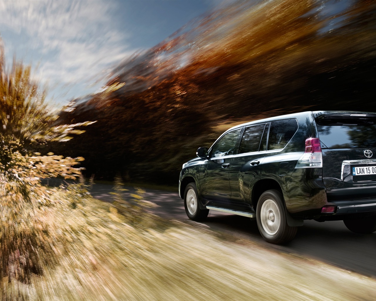 Toyota Land Cruiser Prado - 2009 HD Wallpaper #6 - 1280x1024