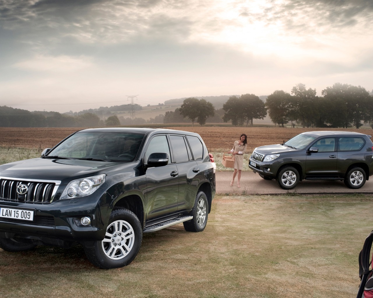 Toyota Land Cruiser Prado - 2009 HD Wallpaper #28 - 1280x1024