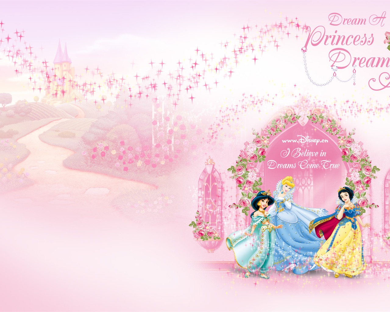 Princess Disney cartoon wallpaper (1) #2 - 1280x1024