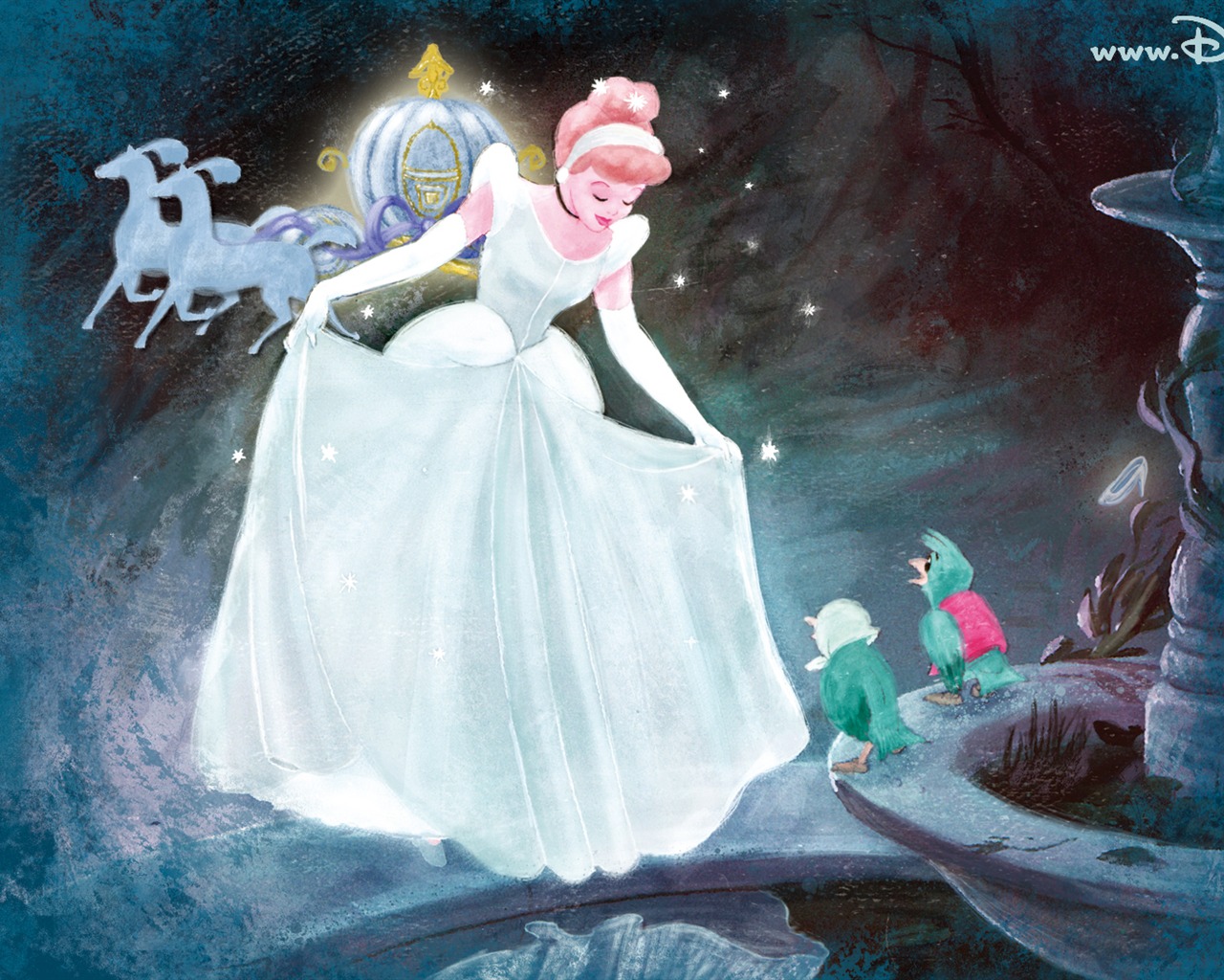 Princess Disney cartoon wallpaper (1) #4 - 1280x1024