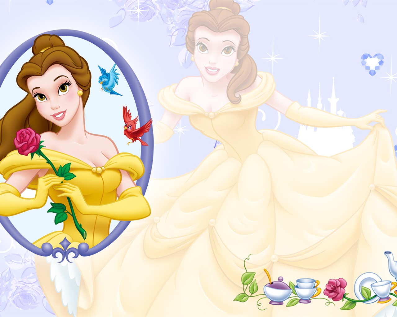 Princess Disney cartoon wallpaper (1) #9 - 1280x1024
