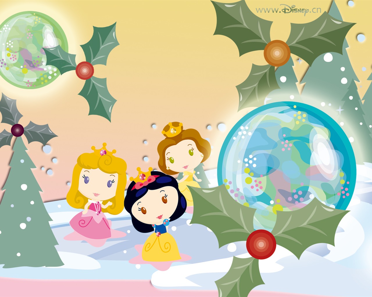 Princess Disney cartoon wallpaper (1) #11 - 1280x1024