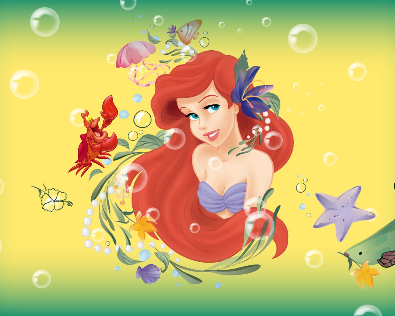 Princess Disney cartoon wallpaper (1) #14 - 1280x1024