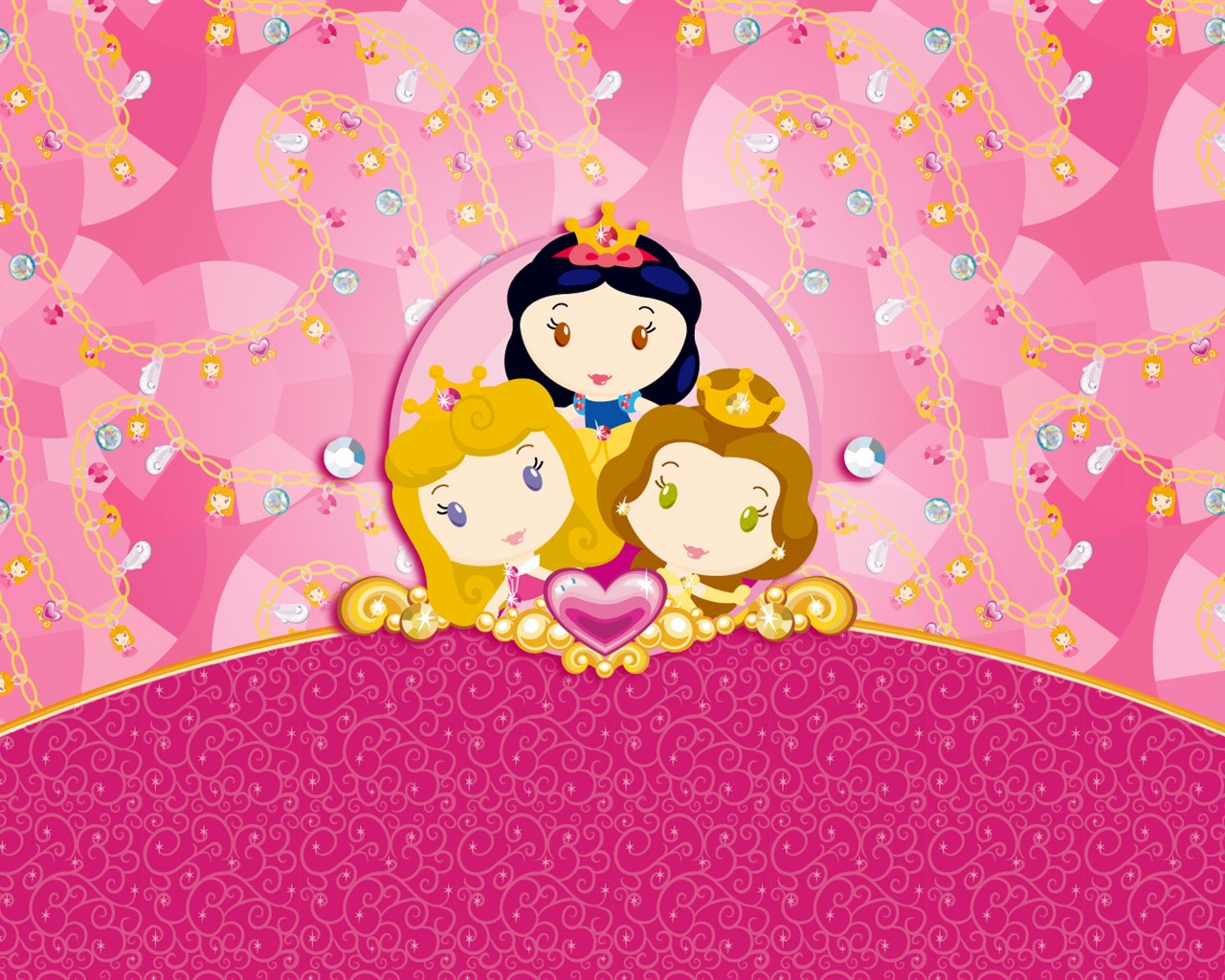 Princess Disney-Zeichentrickfilm Tapete (2) #7 - 1280x1024