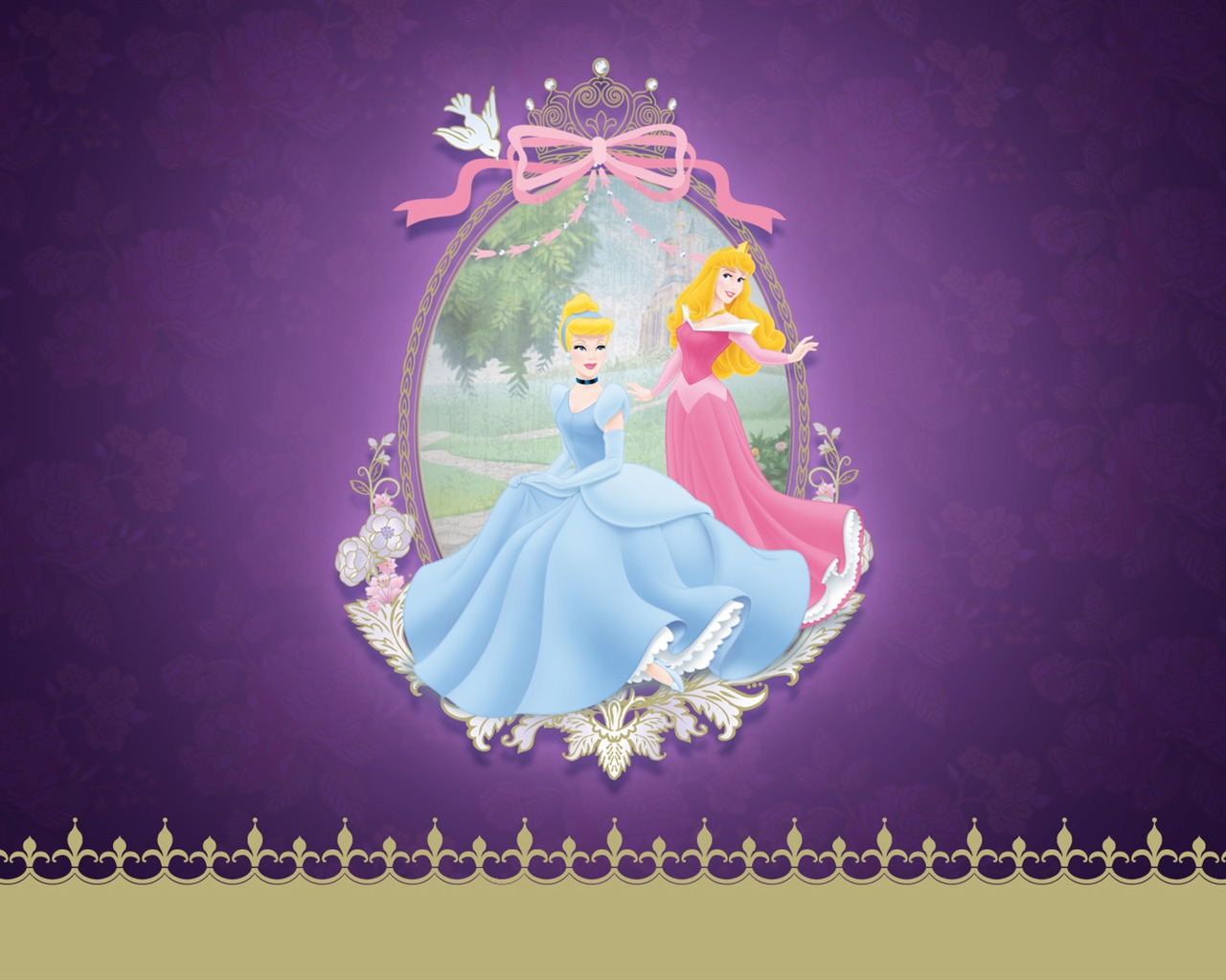 Princezna Disney karikatury tapety (2) #11 - 1280x1024