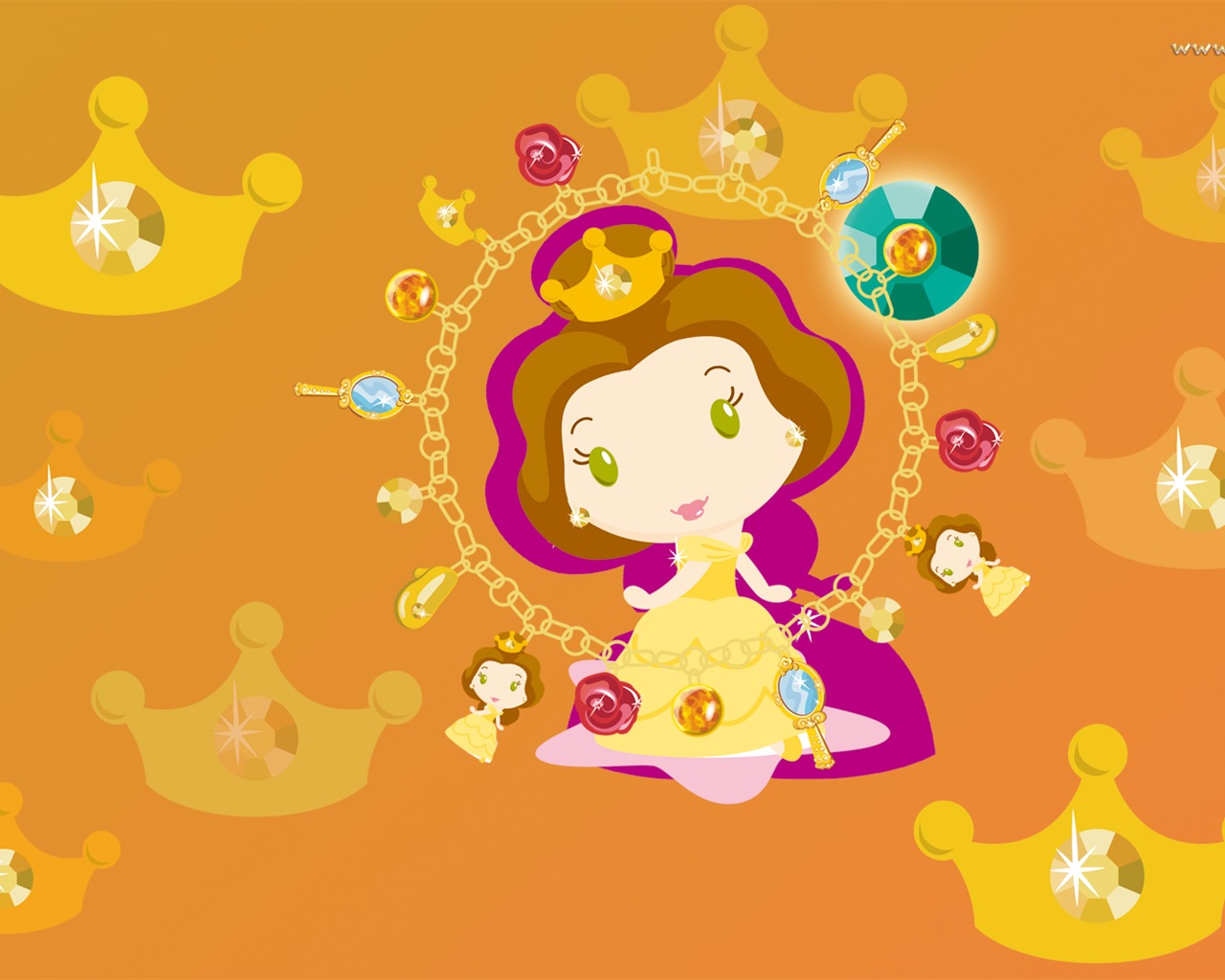 Princess Disney-Zeichentrickfilm Tapete (2) #12 - 1280x1024
