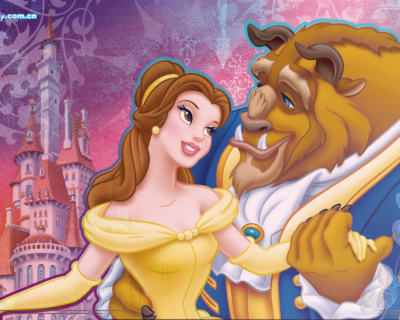 Princess Disney cartoon wallpaper (2) #13 - 1280x1024