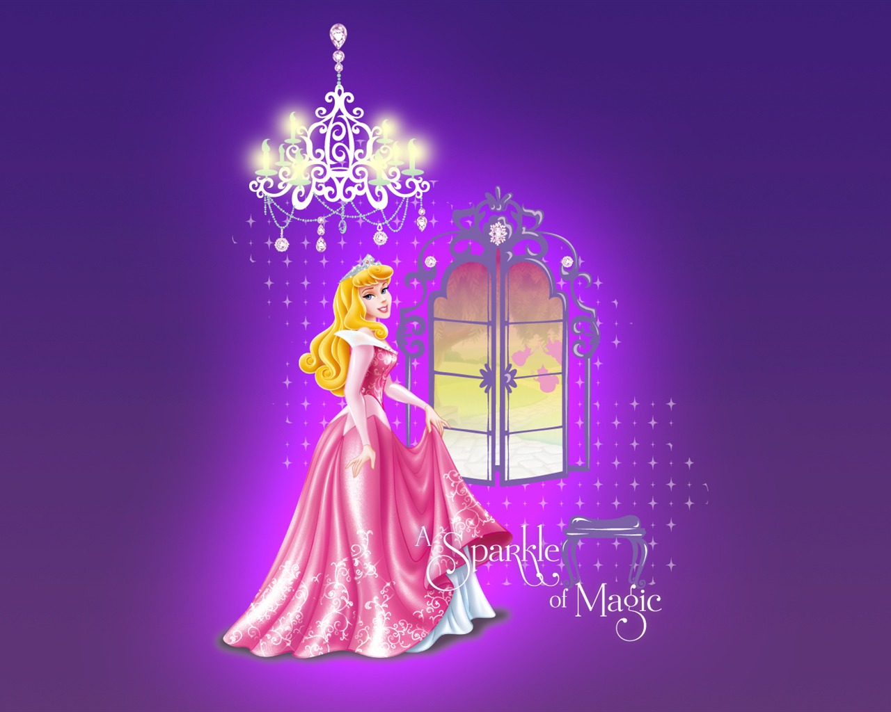 Princess Disney cartoon wallpaper (2) #15 - 1280x1024