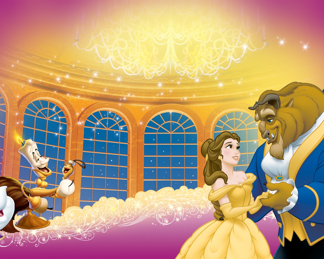 Princess Disney-Zeichentrickfilm Tapete (2) #19 - 1280x1024