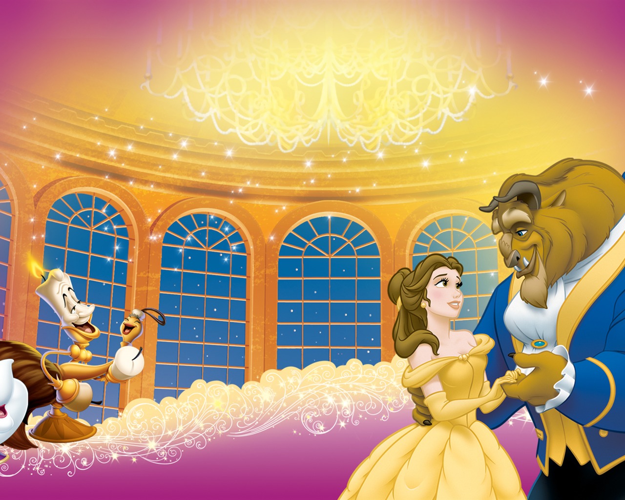 Princezna Disney karikatury tapety (2) #19 - 1280x1024