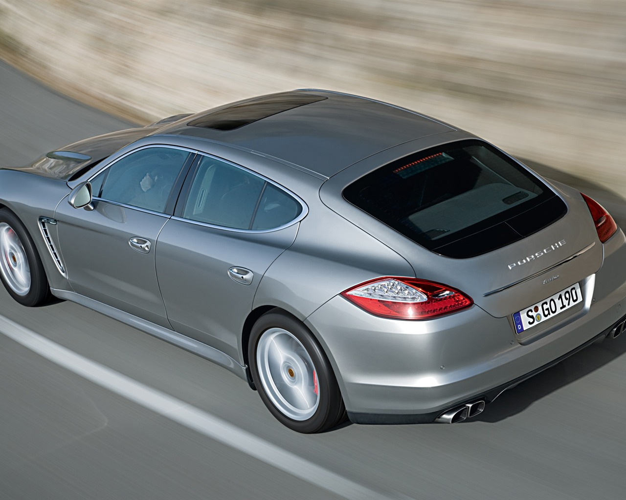 Porsche Panamera Turbo - 2009 HD wallpaper #21 - 1280x1024