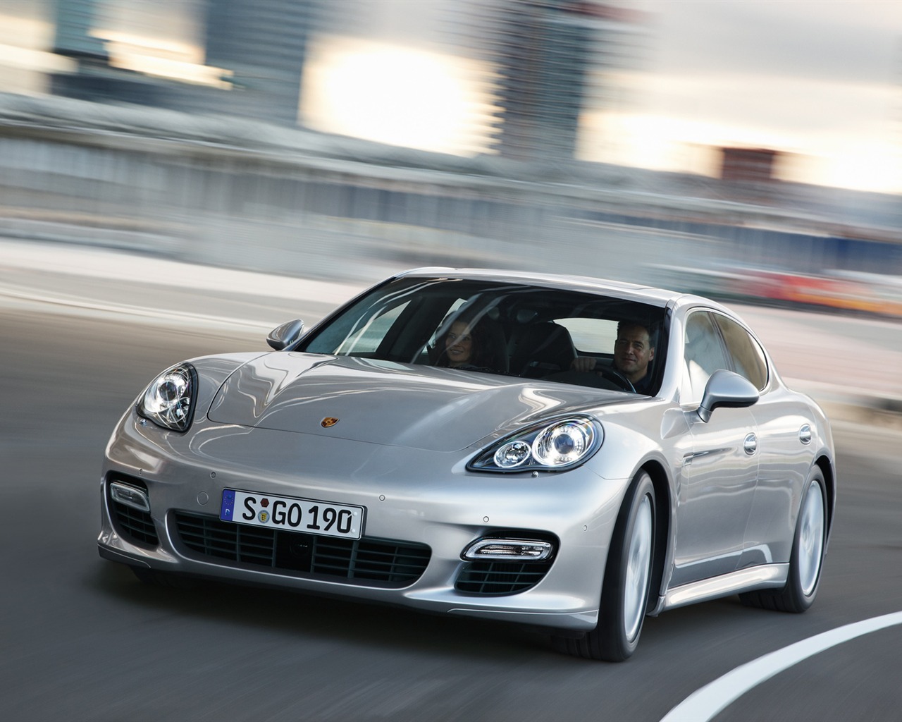 Porsche Panamera Turbo - 2009 HD wallpaper #22 - 1280x1024