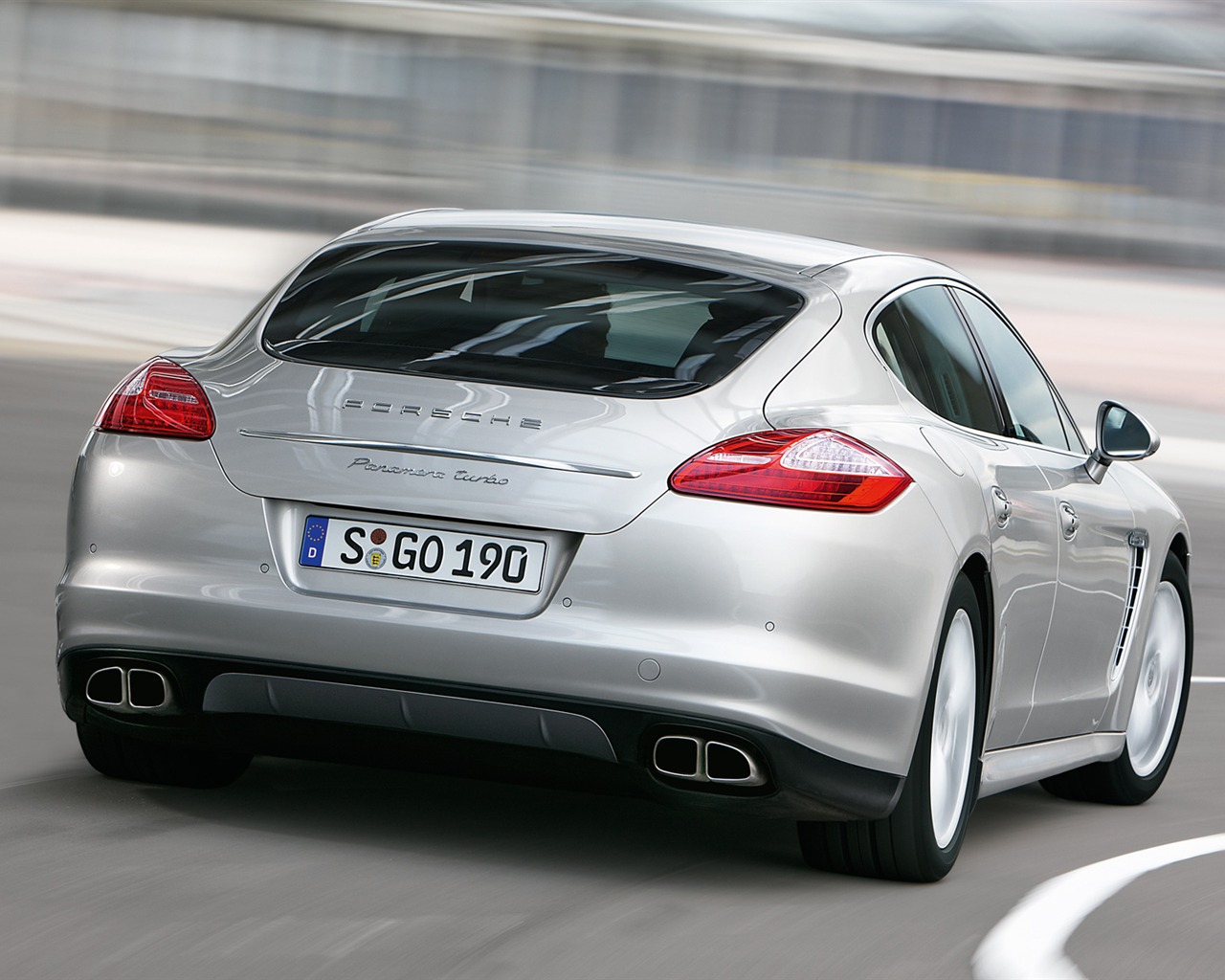 Porsche Panamera Turbo - 2009 保時捷 #25 - 1280x1024